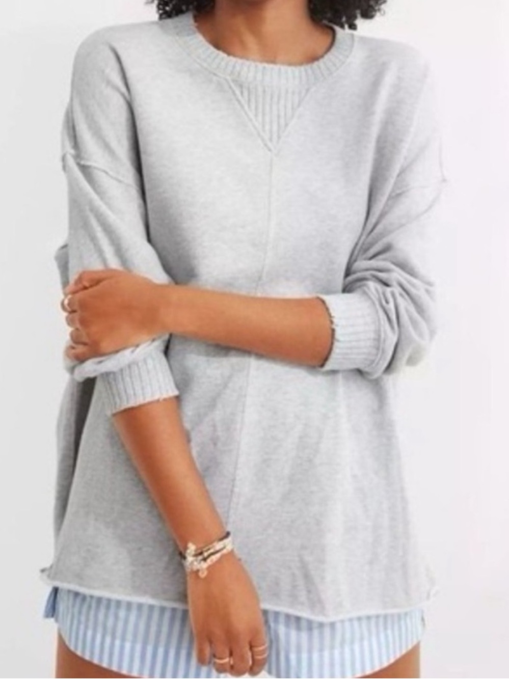 American Eagle Down-To-Earth Oversized Sweatshirt